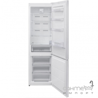 Двухкамерный холодильник с нижней морозильной камерой Fabiano FSR 6036 WP White Painted белая эмаль