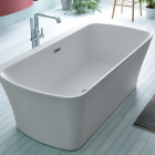 Прямоугольная акриловая ванна с аэромассажем Kolpa-San Marilyn-FS 1800x900 Air Massage System белая