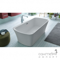 Прямокутна акрилова ванна з аеромасажем Kolpa-San Marilyn-FS 1800x900 Air Massage System біла