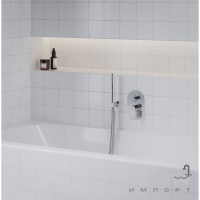 Змішувач для ванни прихованого монтажу Ravak Eleganta X070221 хром