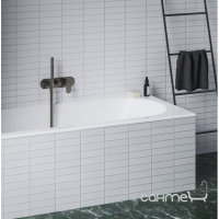 Змішувач для ванни прихованого монтажу з душовим гарнітуром Ravak Eleganta X070337 графіт браш