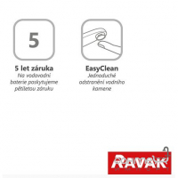 Смеситель для ванны скрытого монтажа с изливом Ravak Espirit X070240 матовый белый