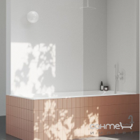 Смеситель-термостат для ванны на три потребителя, скрытого монтажа Ravak Espirit X070252 матовый белый