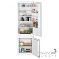 Вбудований двокамерний холодильник Siemens KI87VNS306