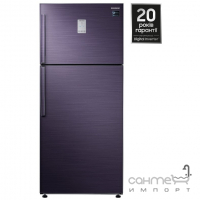 Отдельностоящий двухкамерный холодильник с верхней морозильной камерой Samsung RT53K6340UT/UA