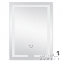 Прямоугольное зеркало с LED-подсветкой и антизапотеванием Kroner Spiegel VR1-5080 CV030039