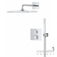 Душова система прихованого монтажу з термостатом Grohe Grohtherm Rainshower 310 Mono Cube 34868000 хром