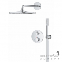 Душова система прихованого монтажу з термостатом Grohe Grohtherm Rainshower 310 Mono 34869000 хром