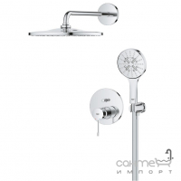 Душевая система скрытого монтажа Grohe Essence Rainshower Mono 310 25287000 хром