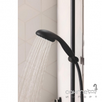 Смеситель-термостат для душа с гарнитуром Grohe Precision Start Vitalio 100 UA303908T1 матовый черный