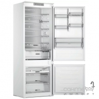 Вбудований двокамерний холодильник з нижньою морозильною камерою Whirlpool WH SP70 T121