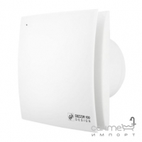 Осевой вентилятор для ванной комнаты Soler&Palau Decor-100 CZR Design 5210218000 белый