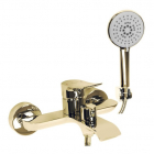 Змішувач для ванни з душовим гарнітуром Rea Dart REA-B5652 золото