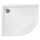 Ассиметричный полукруглый душевой поддон Rea Look L REA-K7909 белый, левосторонний