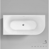 Асиметрична акрилова пристінна ванна Rea Bellanto 1490 REA-W0250 біла, лівостороння
