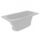 Прямоугольная ванна из литого мрамора Studio Stone Salado 1700x800 белая