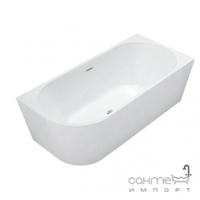 Пристінна асиметрична ванна Rea Sydney 1500 REA-W8804 біла, правостороння