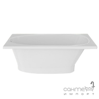 Прямоугольная ванна из литого мрамора Studio Stone Salado 1500x800 белая