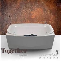 Прямокутна гідроаеромасажна ванна WGT Together Hydro&Aero 1900х1200 біла