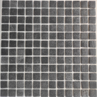 Скляна мозаїка 31,7x31,7 АкваМо PW25209 Black структурна чорна глянсова
