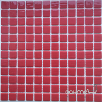 Скляна мозаїка моноколор 31,7x31,7 АкваМо MK25121 Red червона