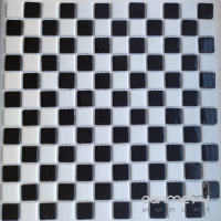 Стеклянная мозаика 31,7x31,7 АкваМо MX25-1/05/09 Chess шахматная доска