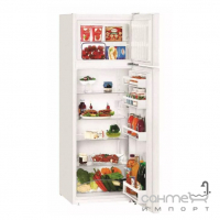 Двокамерний холодильник з верхньою морозильною камерою Liebherr CT 2931 білий