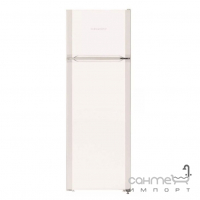 Двокамерний холодильник з верхньою морозильною камерою Liebherr CT 2931 білий