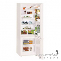 Двокамерний холодильник із нижньою морозилкою Liebherr CU 2831 білий