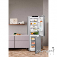 Двокамерний холодильник з нижньою морозилкою Liebherr Pure CNsfd 5203 нержавіюча сталь
