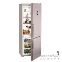 Двокамерний холодильник з нижньою морозилкою Liebherr CNPesf 5156 нержавіюча сталь