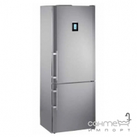 Двокамерний холодильник з нижньою морозилкою Liebherr CNPesf 5156 нержавіюча сталь