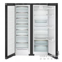 Комбінований холодильник Side-by-Side Liebherr XRFbd 5220 A+ чорна нержавіюча сталь