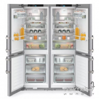 Комбінований холодильник Side-by-Side Liebherr XCCsd 5250 A++ нержавіюча сталь