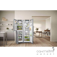 Комбінований холодильник Side-by-Side Liebherr Prime XRCsd 5255 A++ нержавіюча сталь