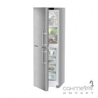 Двокамерний холодильник з нижньою морозилкою Liebherr Prime SBNsdd 5264 нержавіюча сталь