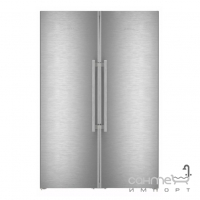 Комбинированный холодильник Side-by-Side Liebherr Peak XRFst 5295 A++ нержавеющая сталь