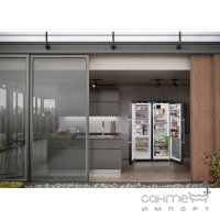 Комбинированный холодильник Side-by-Side Liebherr Peak XRFbs 5295 A++ черная нержавеющая сталь