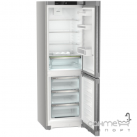 Двокамерний холодильник з нижньою морозилкою Liebherr Pure CNsdc 5203 нержавіюча сталь