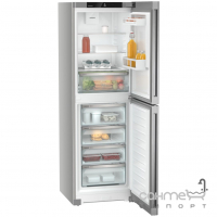Двухкамерный холодильник с нижней морозилкой Liebherr Pure CNsfd 5204 нержавеющая сталь