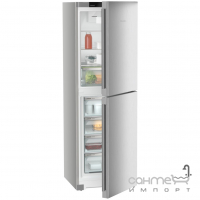 Двухкамерный холодильник с нижней морозилкой Liebherr Pure CNsfd 5204 нержавеющая сталь