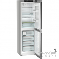 Двокамерний холодильник із нижньою морозилкою Liebherr Plus CNsfc 573i нержавіюча сталь