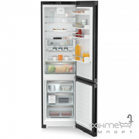 Двокамерний холодильник із нижньою морозилкою Liebherr Plus CNbda 5723 чорна нержавіюча сталь
