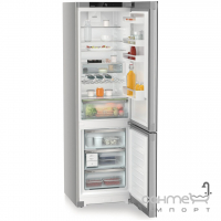 Двокамерний холодильник із нижньою морозилкою Liebherr Plus CNgbc 5723 чорне скло