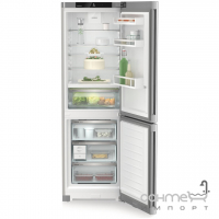Двухкамерный холодильник с нижней морозилкой Liebherr Plus CBNsdc 522i нержавеющая сталь