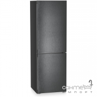Двокамерний холодильник із нижньою морозилкою Liebherr Plus CBNbda 5223 чорна нержавіюча сталь