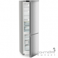 Двухкамерный холодильник с нижней морозилкой Liebherr Plus CBNsfc 572i нержавеющая сталь