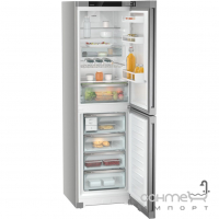 Двокамерний холодильник із нижньою морозилкою Liebherr Plus CBNsdc 573i нержавіюча сталь