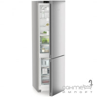 Двокамерний холодильник із нижньою морозилкою Liebherr Plus CBNsda 572i нержавіюча сталь