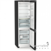 Двокамерний холодильник із нижньою морозилкою Liebherr Plus CBNbda 572i чорна нержавіюча сталь